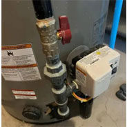 Gas line installation