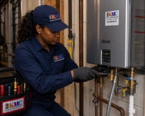 Tankless water heater service